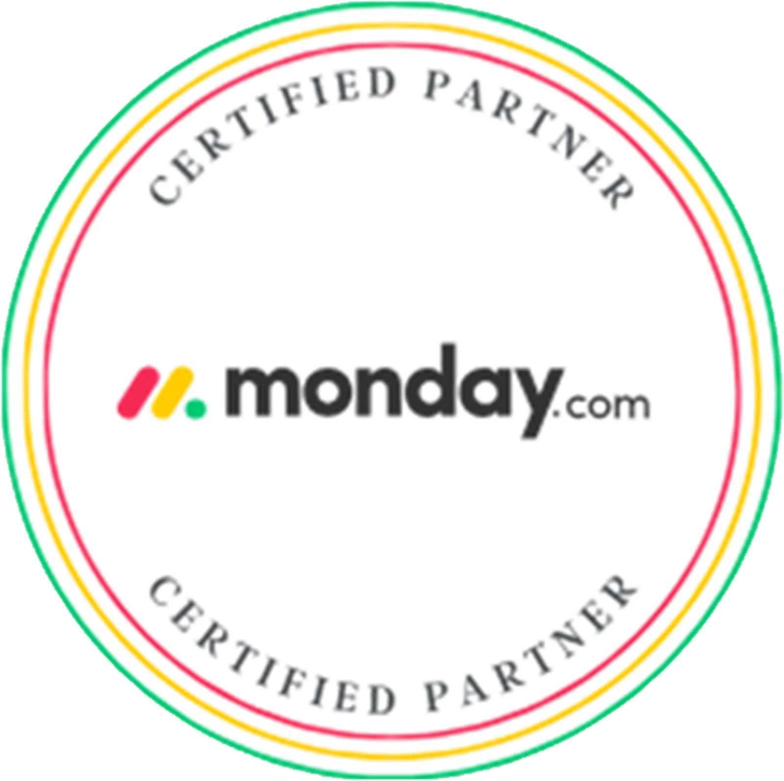 monday.com Certified Partner badge